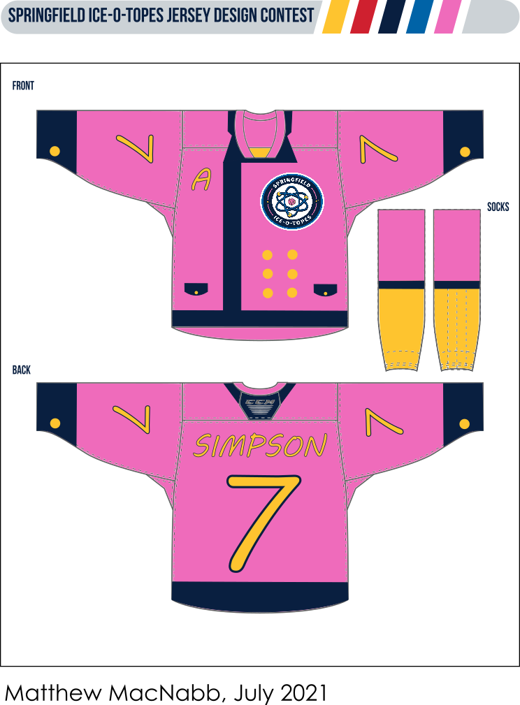 Springfield Thunderbirds became the Springfield Ice-O-Topes for a