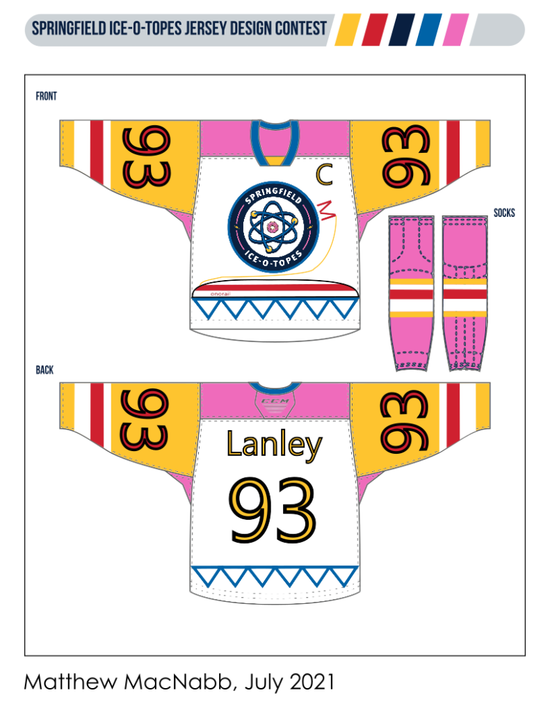 Want to design the next Springfield Ice-O-Topes jersey? Thunderbirds  calling for fan designs 